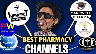 Best YouTube Channels for b pharmacy l Best Pharmacy Channel #pharmacy #bpharmacy #bpharm