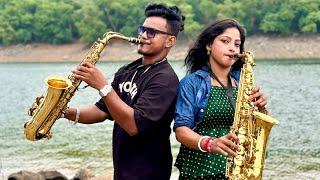 Dhak Dhak Karne Lage | Saxophone Music | Tapas Saxophone &  Chumki Saxophonist