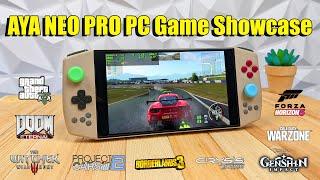 The New AYA NEO Pro Has Some Power! 14 PC Games Tested Hand-Held Gaming PC