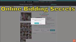Storage Auctions Online Secret Bidding Techniques 2020