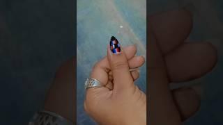 Nailart tutorial on short nails shortnails#shorts#shortsfeed#nailart#telugu#devara#ternding