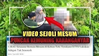 Cek Video‼️ Video Mesum Pasangan Remaja Puncak Kemuning | Hallo Netizens️