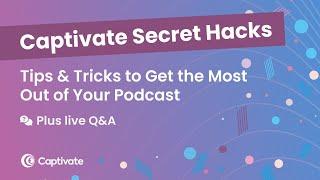 Captivate Secret Hacks - Add Extra Features to Your Captivate Site