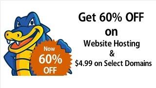 Hostgator Coupon Code - Get 60% OFF - Step By Step Guide