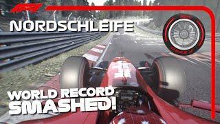 The Ferrari F2004 SMASHES the Nürburgring Nordschleife Lap Record with Slick Tyres!