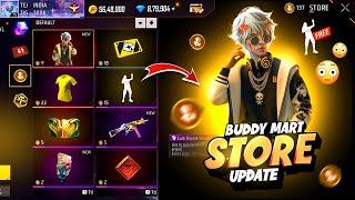 Buddy Mart Store Update | FF New Events | Upcoming New Events Free fire | FF india New Good News