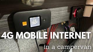 Installing a Mobile 4G WiFi router and external antenna in a Campervan / RV - Poynting Puck 2