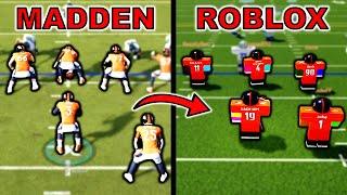 I Brought MADDEN NFL Gameplay to FOOTBALL FUSION 2!