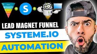 Systeme.io Lead Magnet Funnel Tutorial 2024 | How To Set Up Your Lead Magnet Funnel In Systeme.io