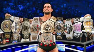 Every Belt CM Punk Gets Is +100 Upgrade