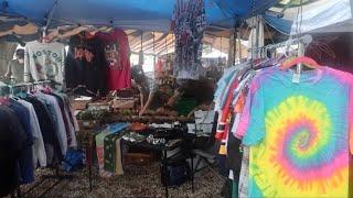 Selling Vintage Clothes at my local Farmers Market in Miami Florida!