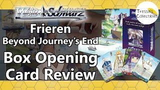 Frieren: Beyond Journey's End - Box Opening & Card Review [Weiss Schwarz]