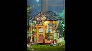 Rolife DIY Miniature House Kit - Cathy's Flower House #3dpuzzle #rolife #booknook #booklover