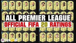 FIFA 20 | PREMIER LEAGUE ALL OFFICIAL RATINGS | FT. LIVERPOOL, MANCHESTER CITY, MAN UTD ... etc