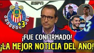 ¡DIOS MÍO! LA AFICIÓN DEL REBAÑO ENLOQUECE CON 3 REFUEZOS - ÚLTIMAS NOTICIAS DEL CHIVAS