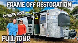 This Shell-off Camper Restoration is a GEM | 1971 AVION Travel Trailer