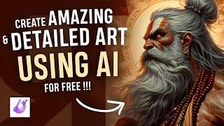 Creating DETAILED ARTISTIC IMAGES using AI for FREE ! | Microsoft Designer