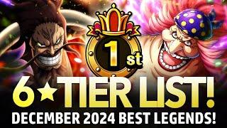 6 TIER LIST! Best Legends December 2024! (ONE PIECE Treasure Cruise)