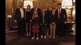 Donald Trump's granddaughter Kai Trump behind the scenes at Mar-a-Lago on night of 2024 election win