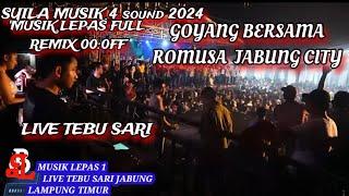 SYILA MUSIK//MUSIK LEPAS FULL REMIX FULLL BASS SPESIAL TUAN MUDA  LIVE TEBU SARI JABUNG LAMTIM 2024