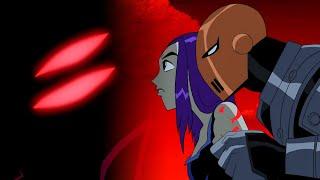 Slade Delivers Message to Raven - Teen Titans "Birthmark"