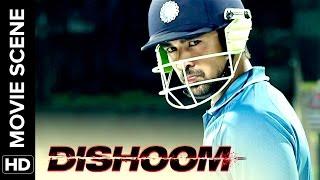 Viraj makes India win | Dishoom | Movie Scene