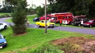 1966 chevrolet nova 355 with 671 blower burnout