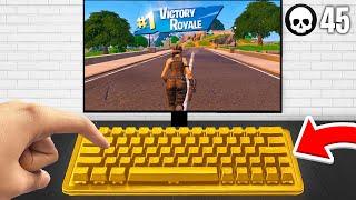 $1 vs $1,000 Keyboard in Fortnite!