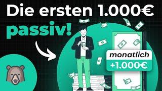 Anleitung: So baust DU von 0 auf 1000€ passives Einkommen auf | Zeitplan erklärt