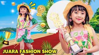 SAMANTHA JUARA LOMBA FASHION SHOW DI KLLU FEST !! 