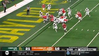 Baylor GAME WINNING Goal Line Stand vs Oklahoma State | 2021 College Football