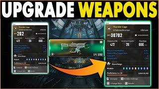 The First Descendant How to Level Up Weapons - Upgrade Guns DPS