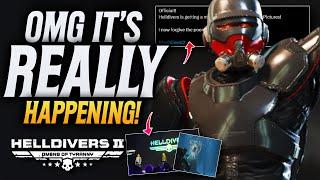 Helldivers 2 OMG This Is HUGE! It Is Actually Coming!