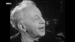 Arthur Rubinstein explains why he will never perform in Germany again (1965)