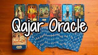Oracle Of The Qajar Dynasty Of Persia  77 Cards Of Vintage Persian Miniature Paintings