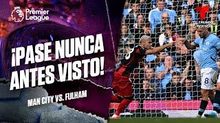 Pase mágico de Jiménez y gol Cottager - Man. City vs. Fulham | Premier League | Telemundo Deportes