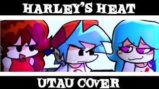 friday night funkin vs harley's heat, UTAU COVER, [reshader + motion Blur] (+ust)
