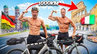 In 7 Tagen mit dem Fahrrad nach ROM - 1.000km Transalp Challenge #1