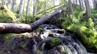 Korouoma rotkolaakso-Hiking in Finland wilderness- vaellusvideo-Erämaa