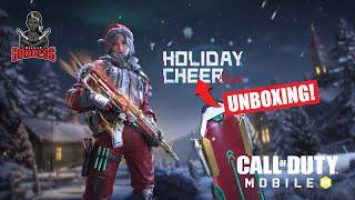 Buying Holiday Cheer Draw | **CHEAP** Legendary **AK-47** Santa's Little Reaper for 8614 CP | CoDM