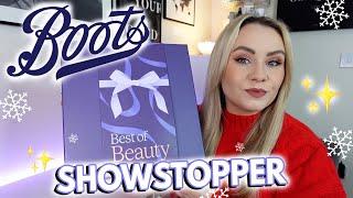 BOOTS BEST OF BEAUTY SHOWSTOPPER 2024 UNBOXING - ONLY £88 WORTH OVER £450 MISS BOUX