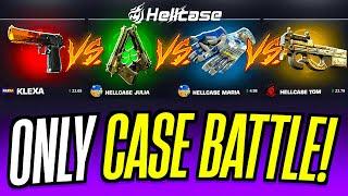 I ONLY PLAYED CASE BATTLES ON HELLCASE ?!?!?! HELLCASE PROMO CODE 2024 ! HELLCASE GIVEAWAY 2024 !