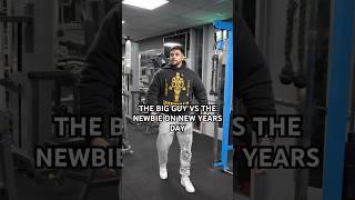 BIG GUY VS NEWBIE #shorts #short #viral #gym #fitness