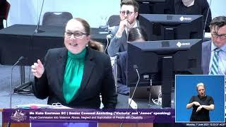 Public hearing 14: Disability services (South Australia), Adelaide - Day 1