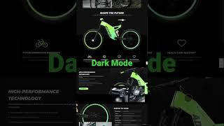 Dark Mode - Light Mode in Halo Ecommerce Website Template #halothemes #shopify #shopifythemes