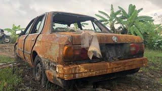 Fully restoration rusty old 40-year-old Mercedes supercar | Restoring and rebuilding the car