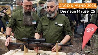 Jagd & Hund 2025: Die neue Mauser 25 - Der erste Geradezugrepetierer von Mauser