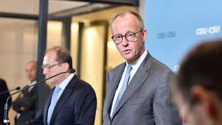 24. September 2024 | Live-Statement mit Friedrich Merz & Alexander Dobrindt