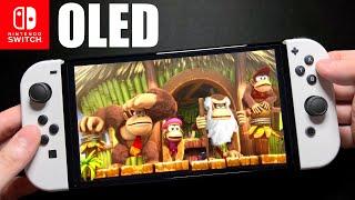 DONKEY KONG COUNTRY TROPICAL FREEZE on Nintendo Switch OLED Gameplay