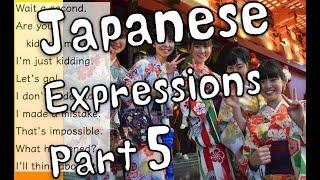 Can You Say This In Japanese? Part5 [Recorded by a native Japanese speaker] No.42-50